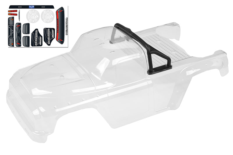 C-00180-382 Team Corally - Polycarbonate Body - Dementor XP 6S - Clear - Cut - 1 pc Team Corally
