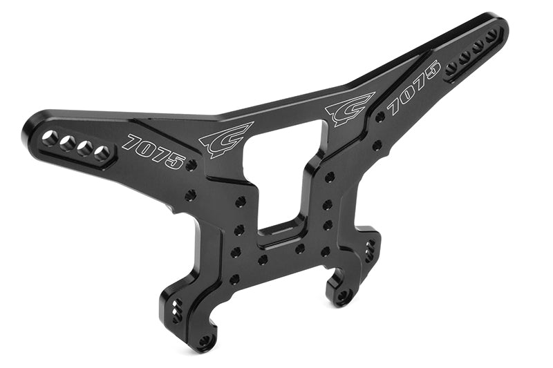 C-00180-422 Team Corally - Shock Tower - MTL - Swiss Made 7075 T6 - 5mm - Hard Anodised - Black - Made In Italy Team Corally