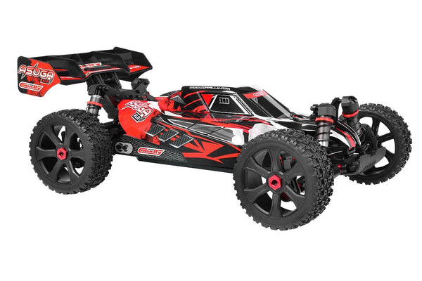 C-00288-R Team Corally - ASUGA XLR 6S - RTR - Red Brushless Power 6S - No Battery - No Charger