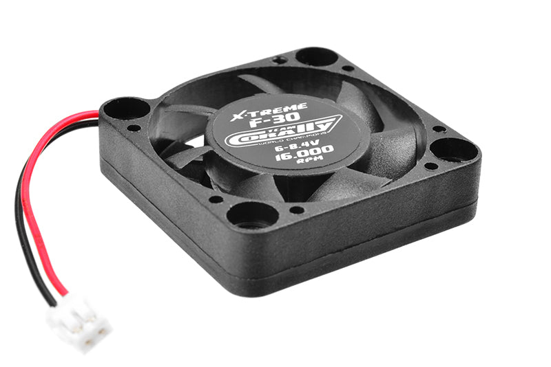 C-53105 Team Corally - ESC High Speed Cooling Fan 30mm - 6v-8,4V - ESC connector - 16000rpm Team Corally