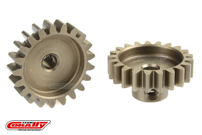 C-71521 Team Corally - 32 DP Pinion - Short - Hardened Steel - 21 Teeth - Shaft Dia. 3.17mm Team Corally