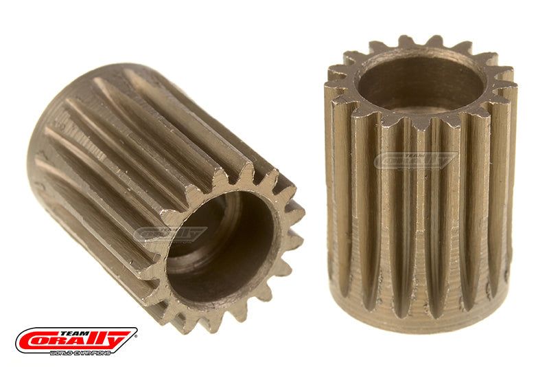 C-72417 Team Corally - 48 DP Pinion Short Hardened Steel 17 Teeth - ¸5mm Team Corally