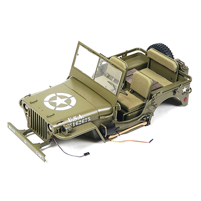 C1015 1941 SCALER CAR BODY ASSEMBLY 1941 MB Scaler Roc Hobby