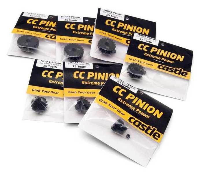 CSE010006514 Castle Creations Mod 1 Pinion Set, 010-0065-14 Castle Creations