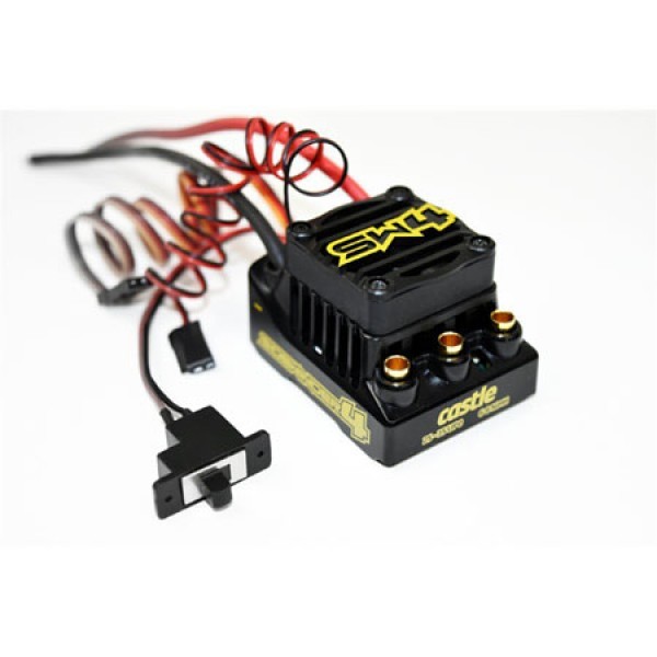 CSE010016400 Castle Creations Sidewinder 4 Brushless ESC, 010-0164-00 Castle Creations