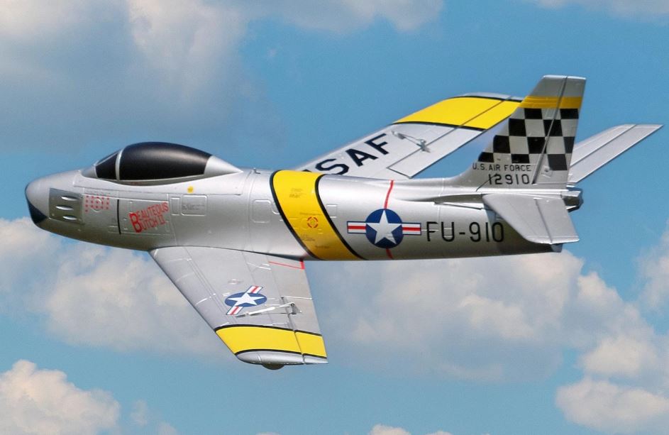 Freewing F-86 Sabre 64mm V2 EDF Jet - PNP FJ11521P