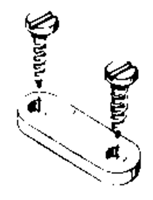 DUBRO 158 STEEL LANDING GEAR STRAP (4 PCS PER PACK) Dubro