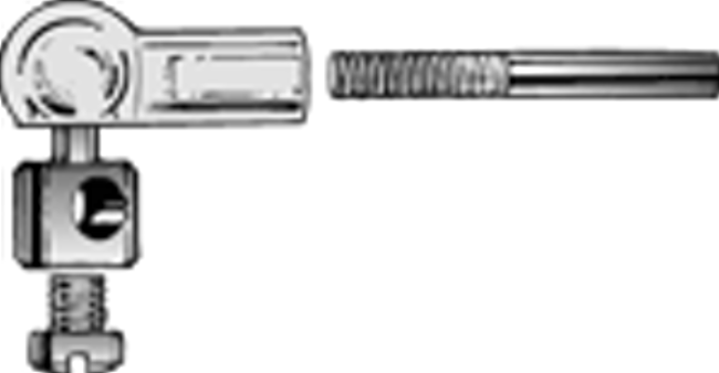 DUBRO 189 AILERON HORN WIRE BALL LINK (2 PCS PER PACK) Dubro