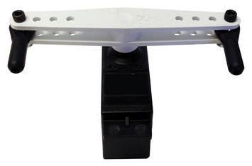 DUBRO 3344 FULL DUAL SERVO ARM (FUTABA) (1/PKG) Dubro