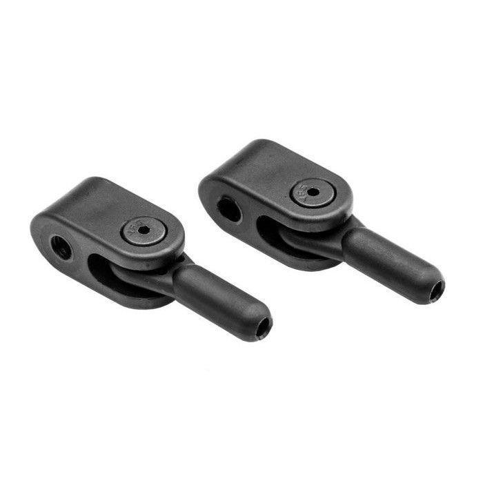 DUBRO 3365 HEAVY DUTY CLEVIS W/ (2) 4-40 BALL LINK (8-32) - 2/PKG Dubro