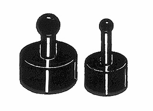 DUBRO 617 FUEL LINE PLUGS/2 SMALL 2 LARGE (4 PCS PER PACK) Dubro