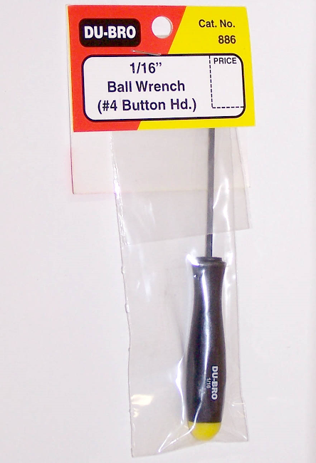 DUBRO 886 1/16 BALL DRIVER (1 PC PER PACK) Dubro