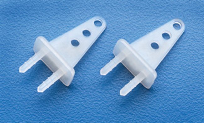 DUBRO 923 MICRO PUSHROD GUIDES 0.080in DIA HOLES (4 PKG) Dubro