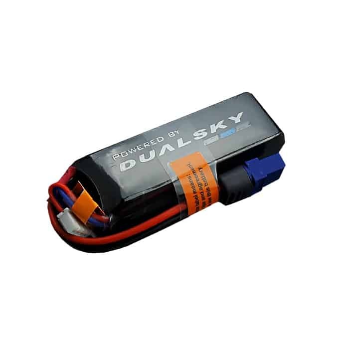 DSB31799 Dualsky 900mah 4S 14.8v 50C HED LiPo Battery with XT60 Connector DUALSKY