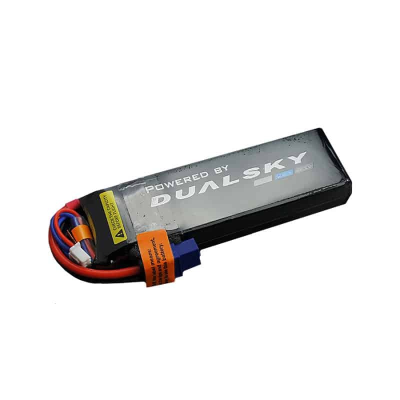 DSB31801 Dualsky 1300mah 3S 11.1v 60C HED LiPo Battery with XT60 Connector DUALSKY