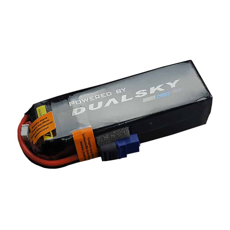 DSB31817 Dualsky 2700mah 4S 14.8v 50C HED LiPo Battery with XT60 Connector DUALSKY