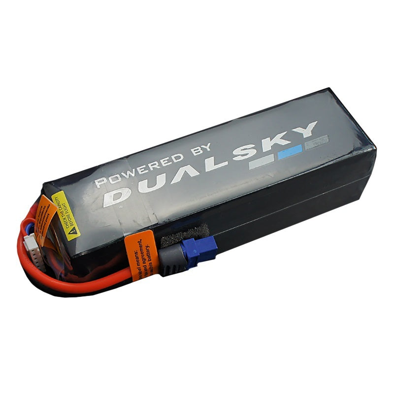 DSB31832 Dualsky 4350mah 4S 14.8v 50C HED Lipo Battery with XT60 Connector DUALSKY