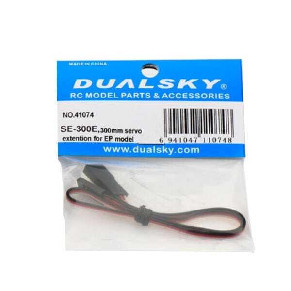 DSSE-300E Dualsky 300mm Light Weight Servo Extension Lead DUALSKY