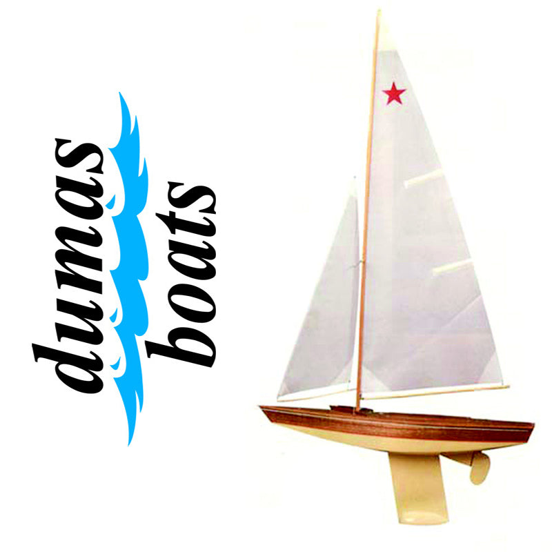 DUMAS 1121 STAR CLASS 30 INCH SAILBOAT KIT DUMAS