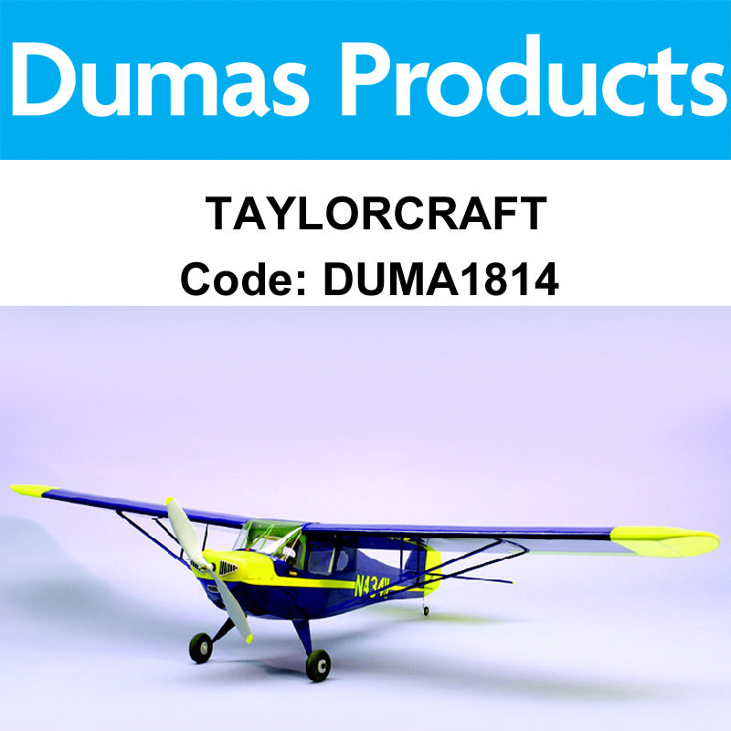 DUMAS 1814 40 INCH TAYLORCRAFT R/C ELECTRIC POWERED DUMAS