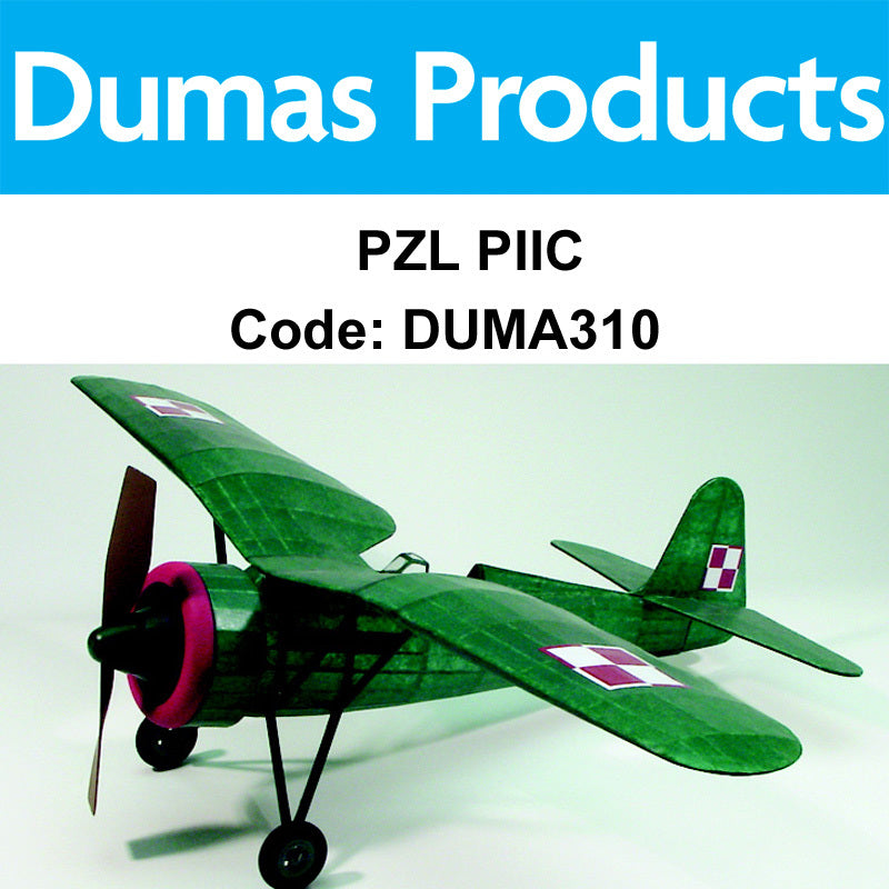 DUMAS 310 PZL PIIC 30 INCH WINGSPAN RUBBER POWERED DUMAS