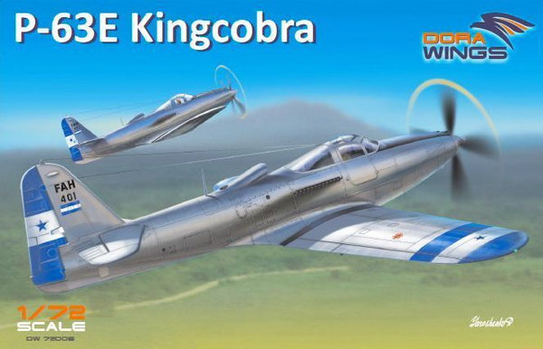 DWG72005 Dora Wings 1/72 Bell P-63E-1-BE Kingcobra Plastic Model Kit [72005]