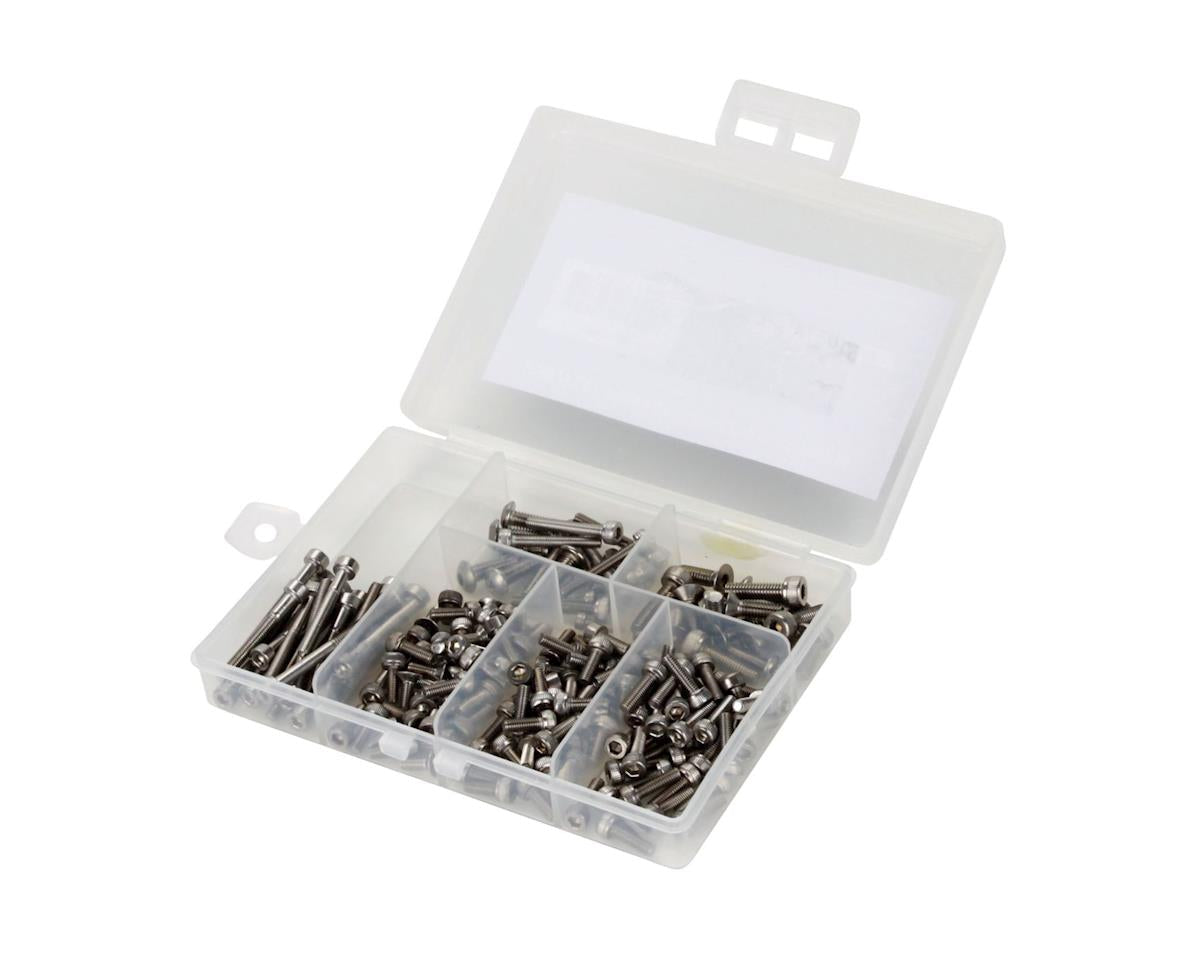 DYNH1001 Dynamite Stainless Steel Screw Set, Losi Ten SCTE DYNAMITE