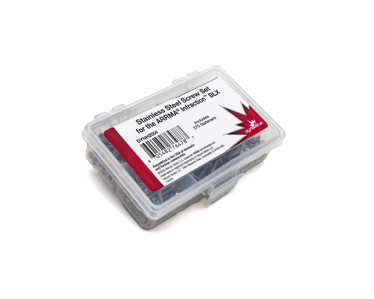 DYNH2054 Dynamite Stainless Steel Screw Set, Infraction DYNAMITE