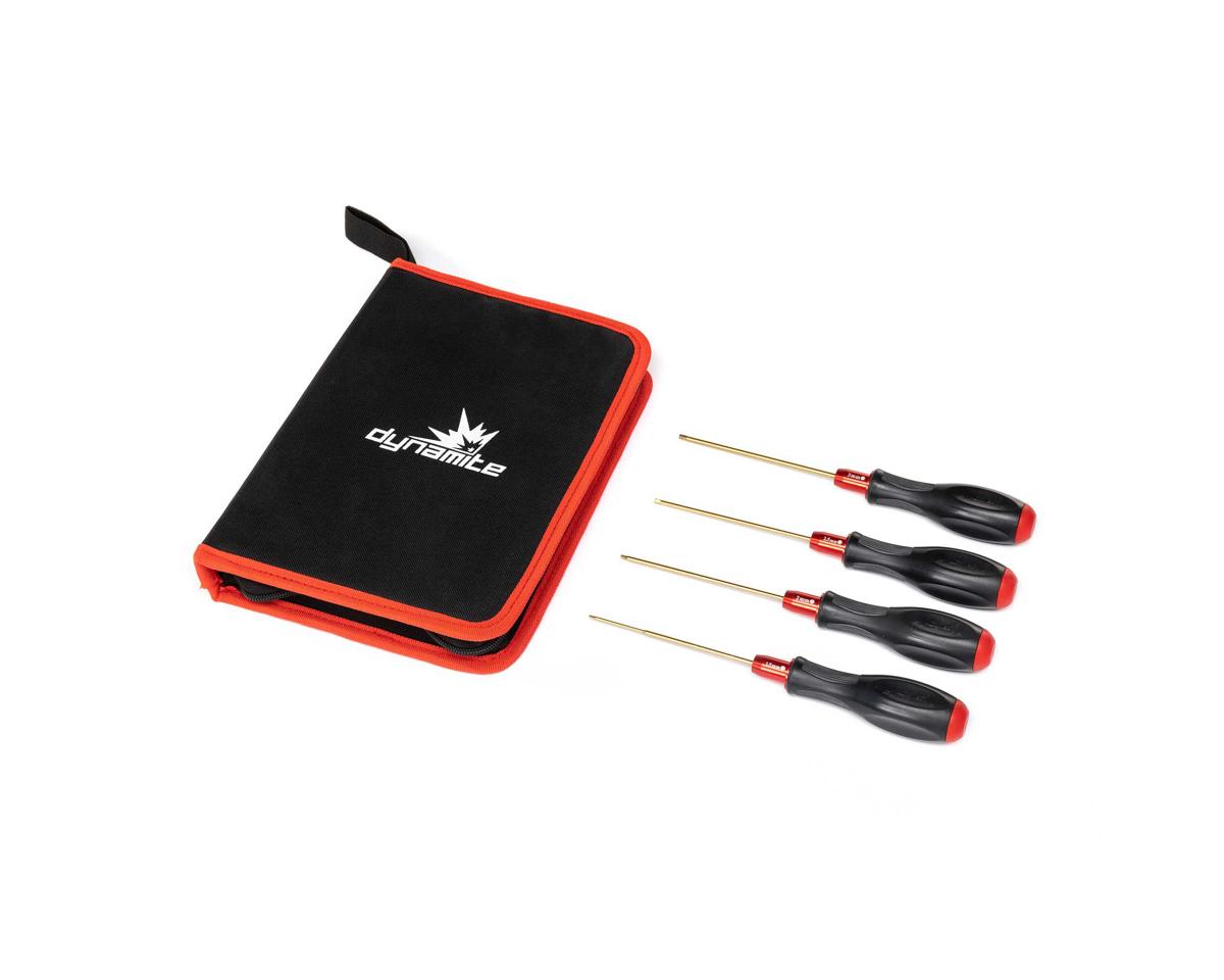 DYNT3030 Dynamite Metric Hex Driver Wrench Set, 4pcs DYNAMITE