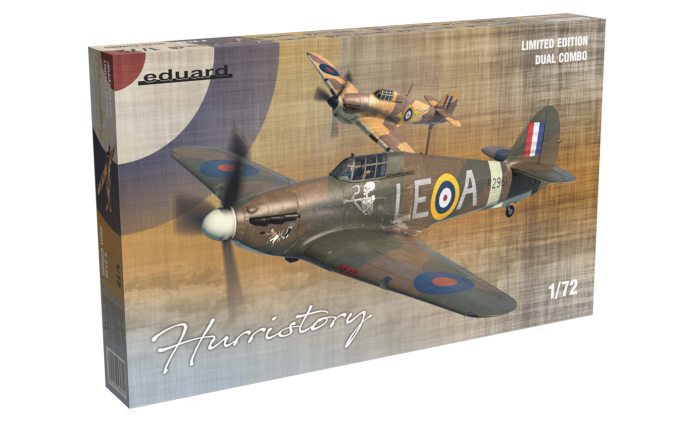 ED02138 Eduard 1/72 HURRISTORY: Hurricane Mk. I Plastic Model Kit Eduard
