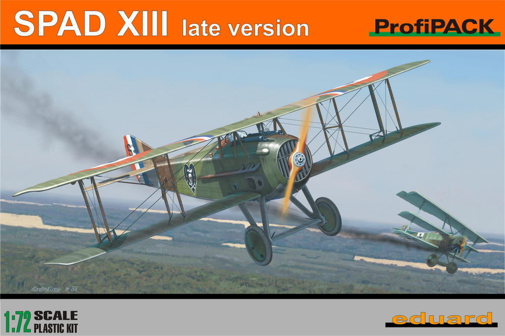 ED07053 Eduard 1/72 Spad XIII Plastic Model Kit Eduard