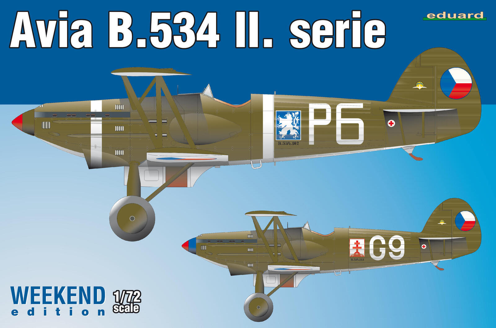 ED07448 Eduard 1/72 B-354 II. serie Plastic Model Kit Eduard