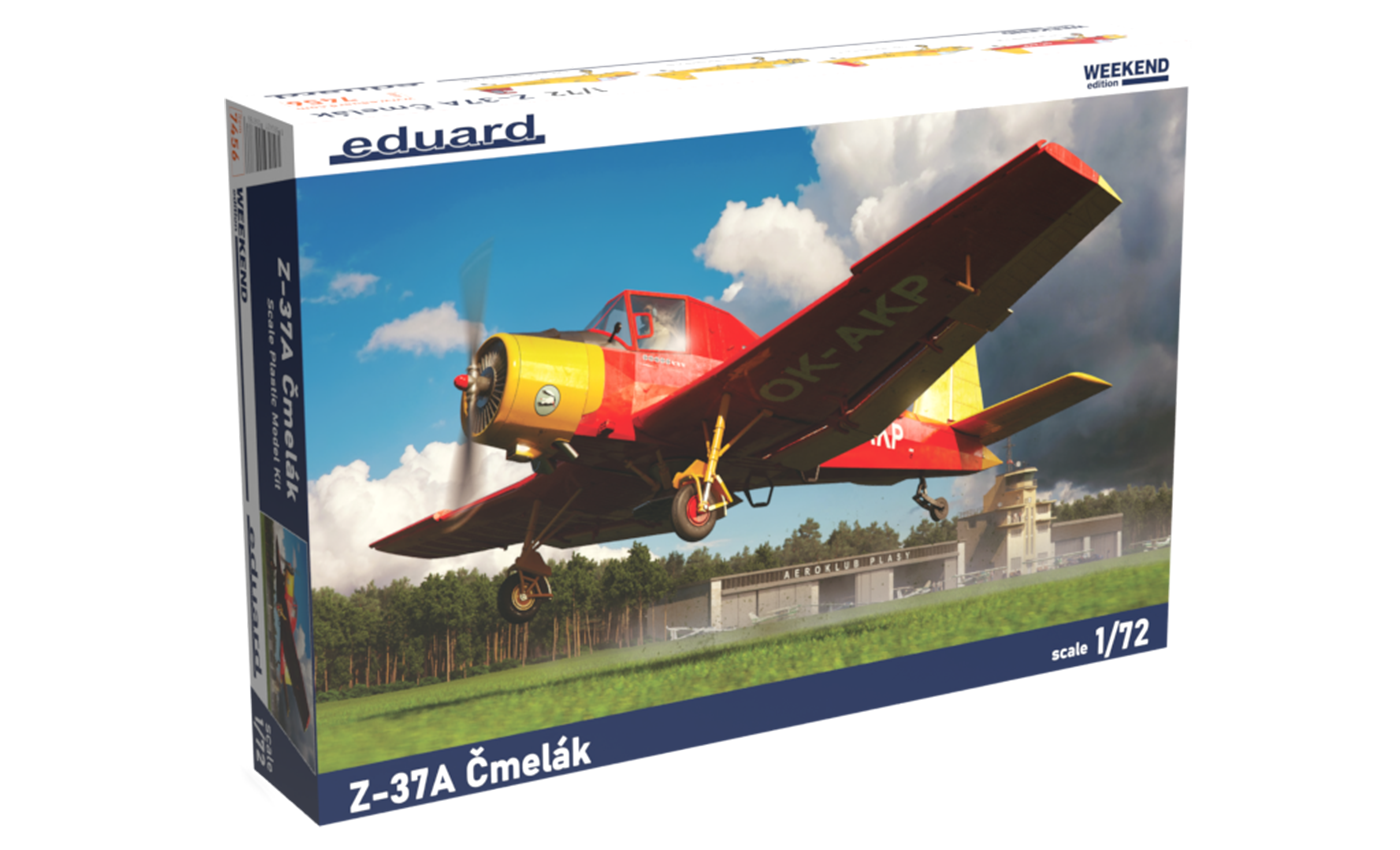 ED07456 Eduard 1/72 Z-37A Cmel¡k Plastic Model Kit Eduard