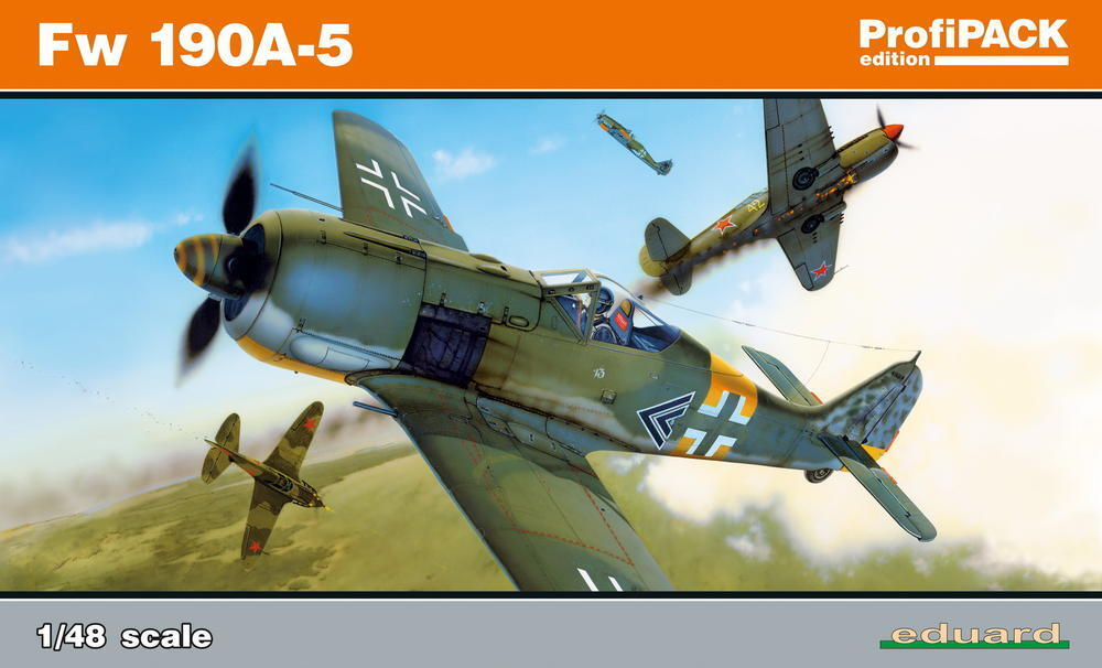 ED08174 Eduard 1/48 Fw 190A-5 Plastic Model Kit Eduard