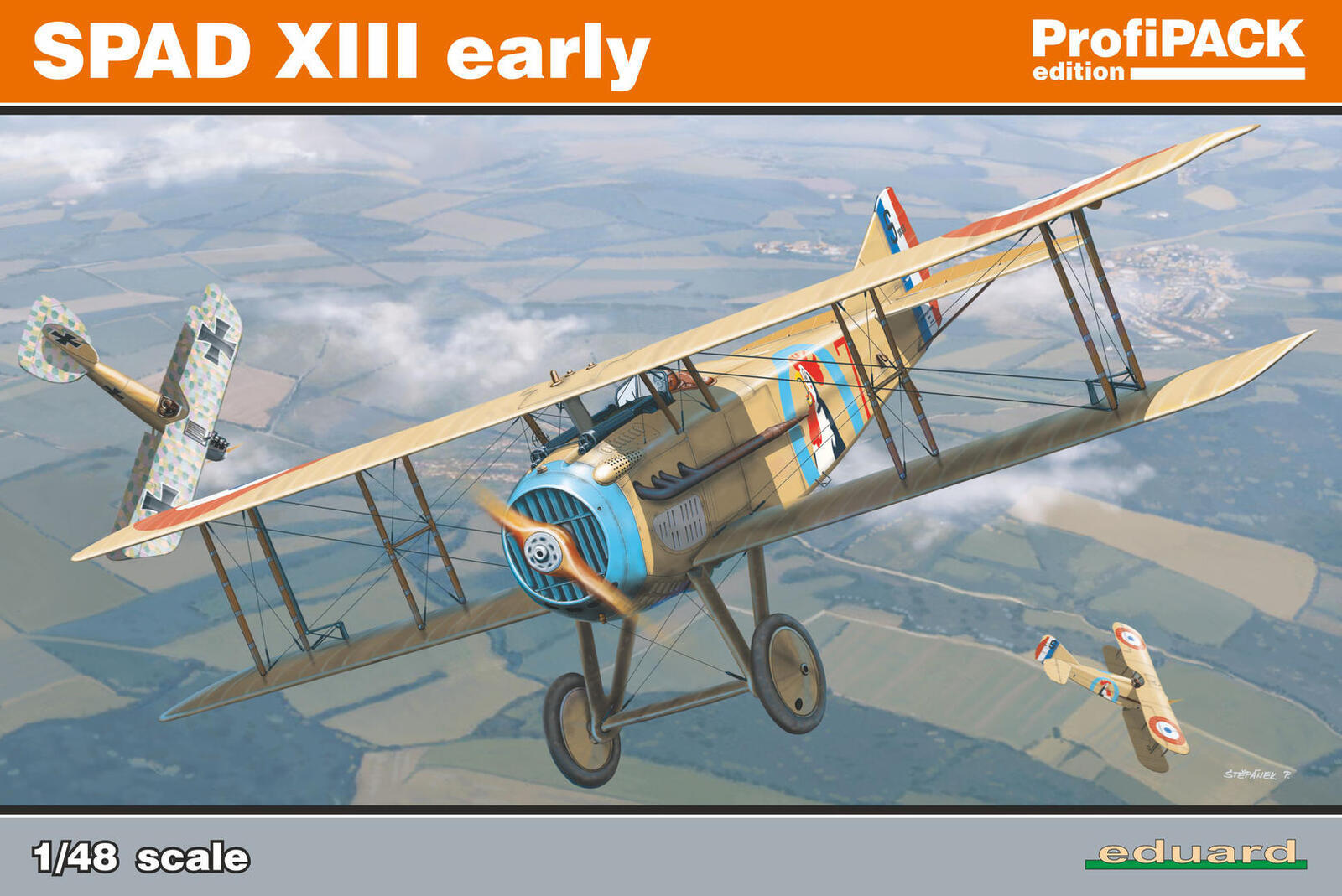 ED08197 Eduard 1/48 Spad XIII Early Plastic Model Kit Eduard