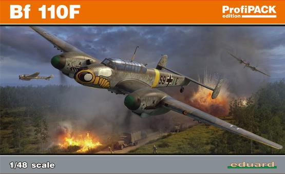 ED08207 Eduard 1/48 Bf 110F Plastic Model Kit Eduard