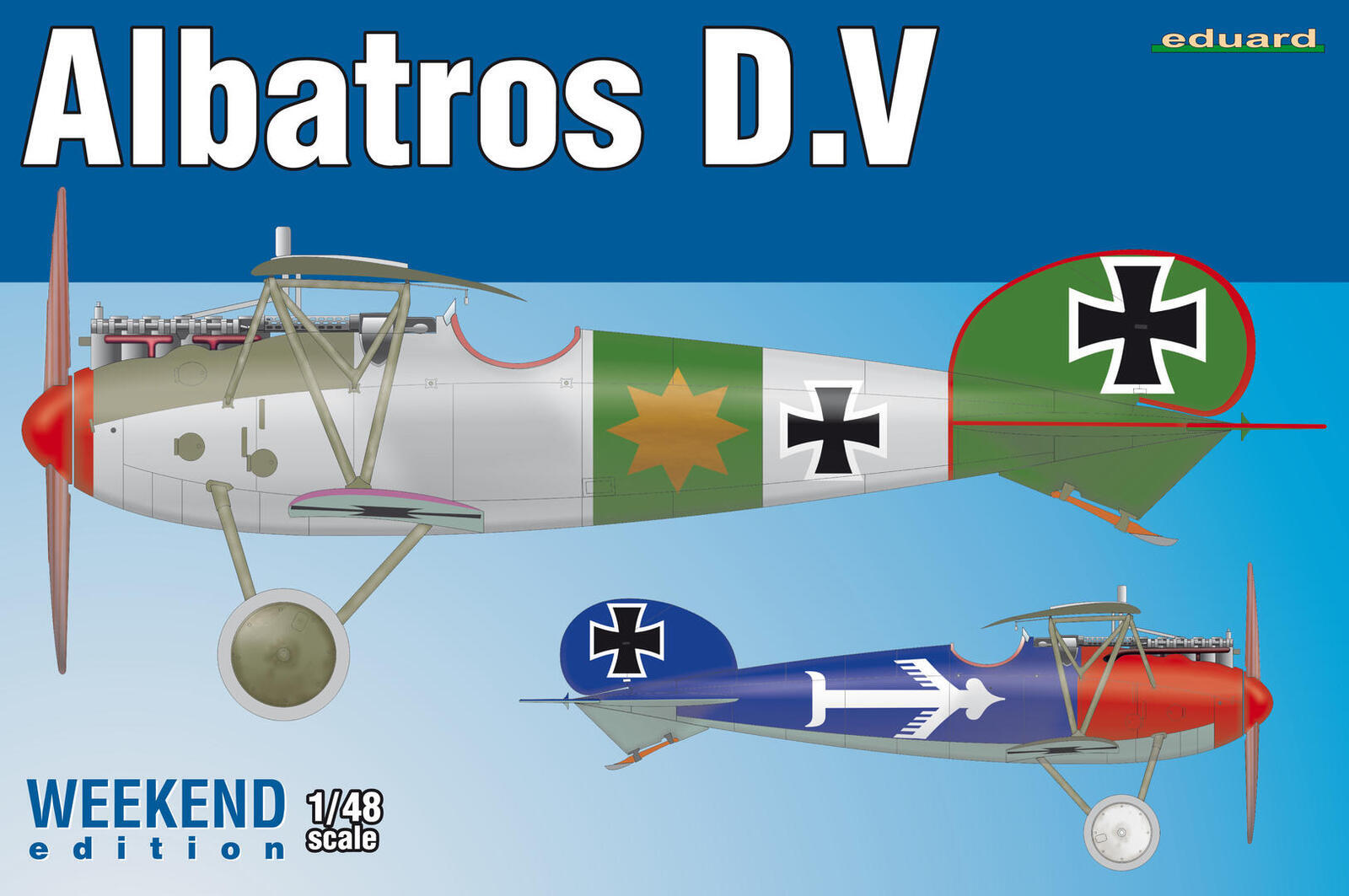 ED08408 Eduard 1/48 Albatros D.V Plastic Model Kit Eduard