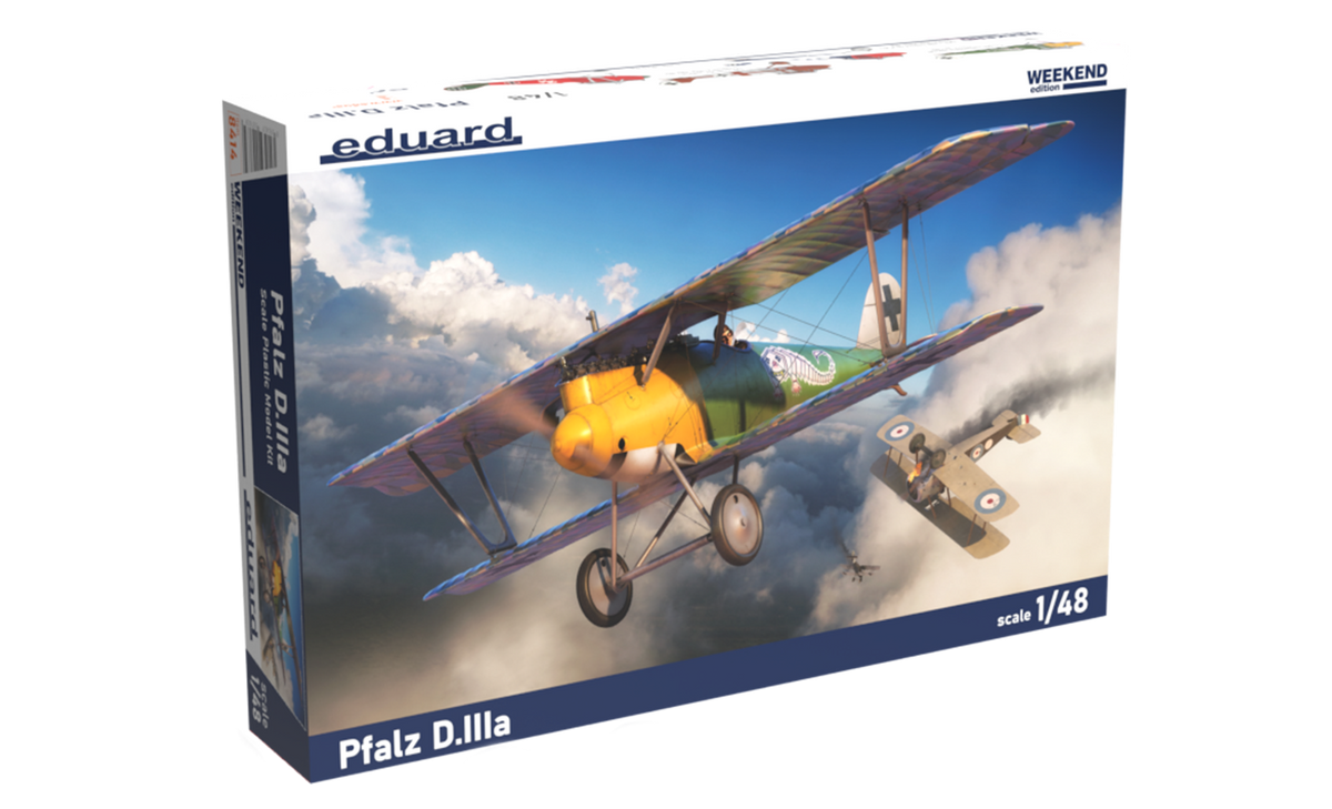 Eduard 1/48 Pfalz D.IIIa Plastic Model Kit ED08414