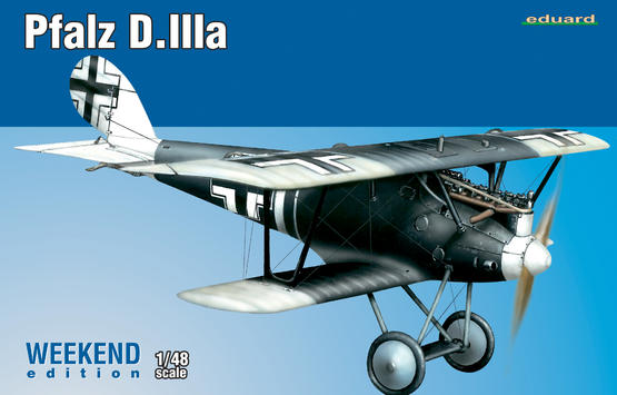 ED08417 Eduard 1/48 Pfalz D.IIIa Plastic Model Kit Eduard