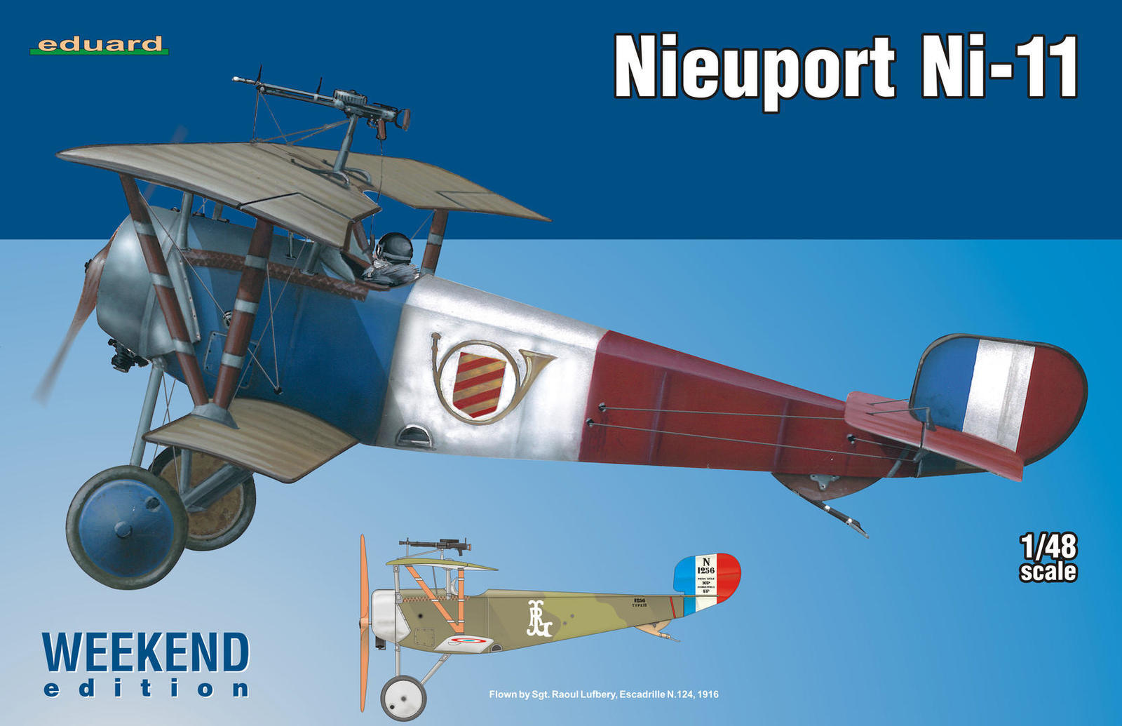 ED08422 Eduard 1/48 Nieuport Ni-11 Plastic Model Kit Eduard