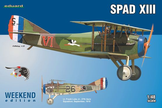 ED08425 Eduard 1/48 SPAD XIII Plastic Model Kit Eduard