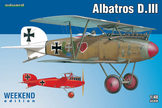 ED08438 Eduard 1/48 Albatros D.III Plastic Model Kit Eduard