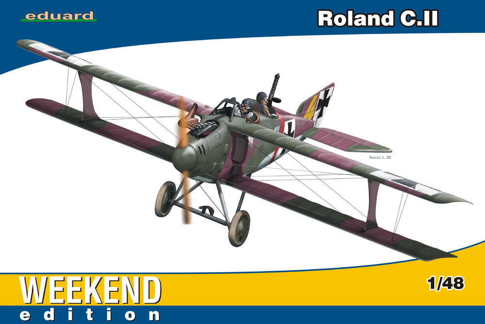 ED08445 Eduard 1/48 Roland C.II Plastic Model Kit Eduard