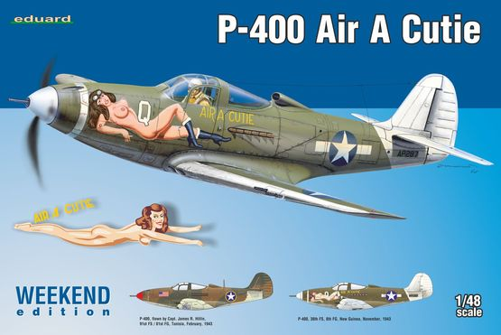 ED08472 Eduard 1/48 P-400 Air A Cutie Plastic Model Kit Eduard