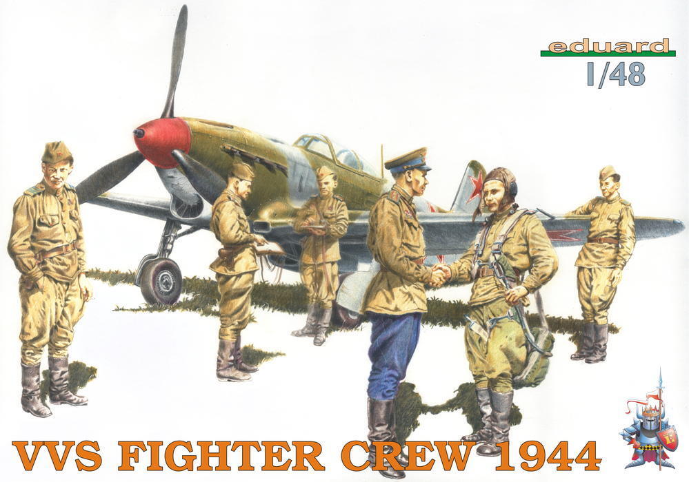 ED08509 Eduard 1/48 VVS Fighter Crew 1944 Plastic Model Kit Eduard