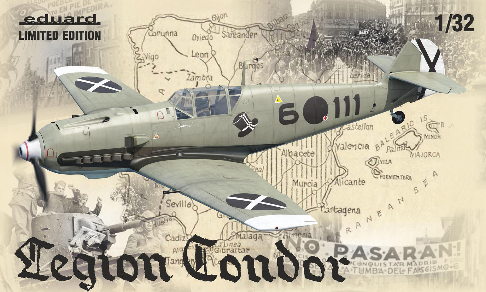 ED11105 Eduard 1/32 Legion Condor Plastic Model Kit Eduard