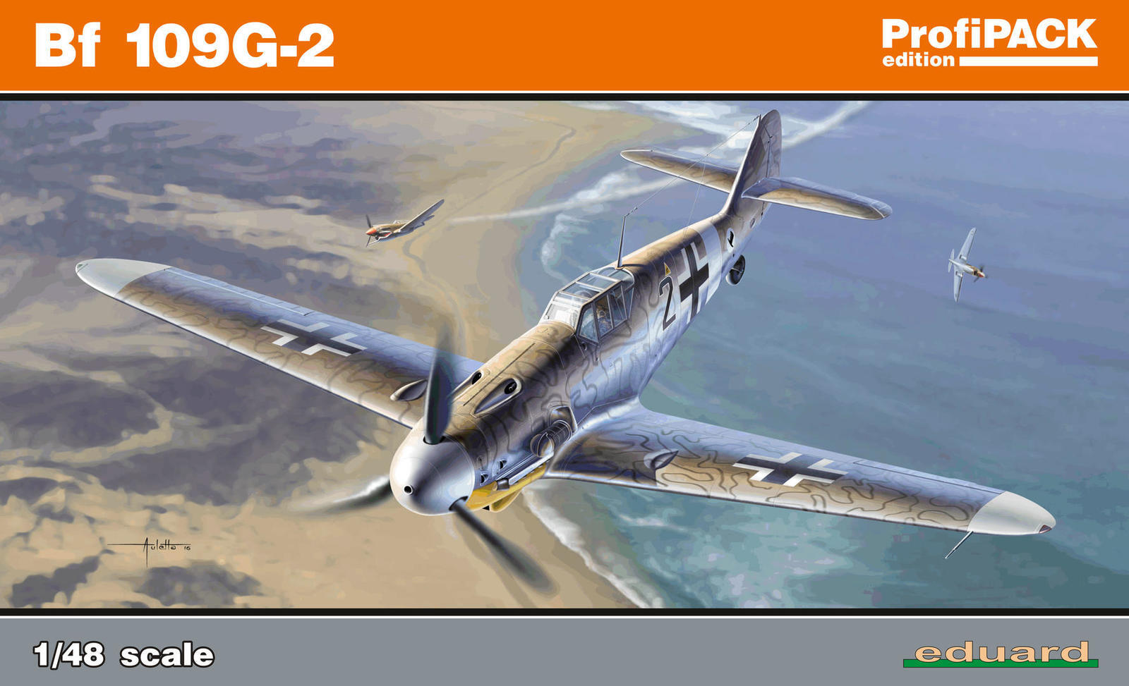 Eduard 1/48 Bf 109G-2 Plastic Model Kit