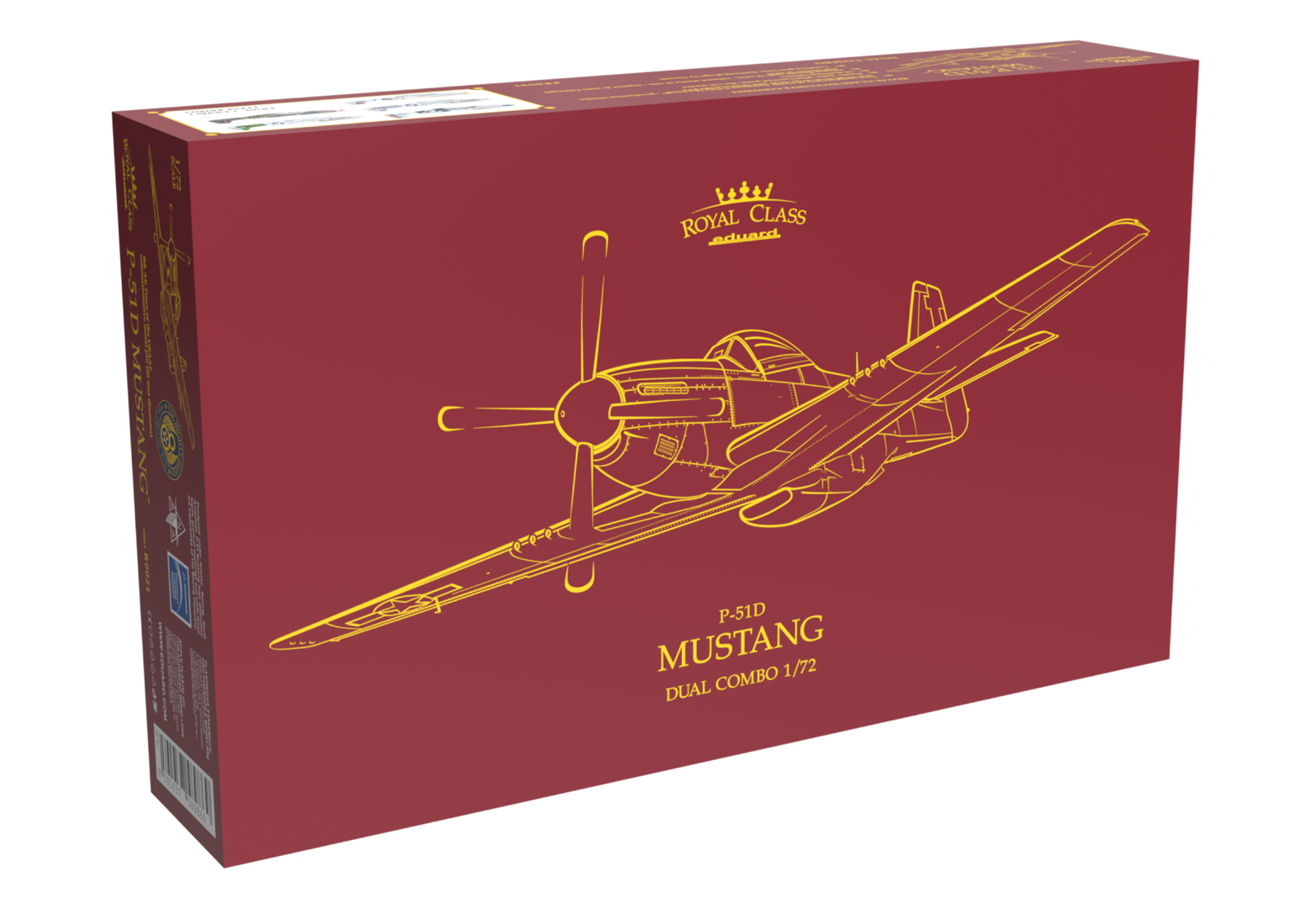 Eduard 1/72 P-51D Mustang Dual Combo Plastic Model Kit