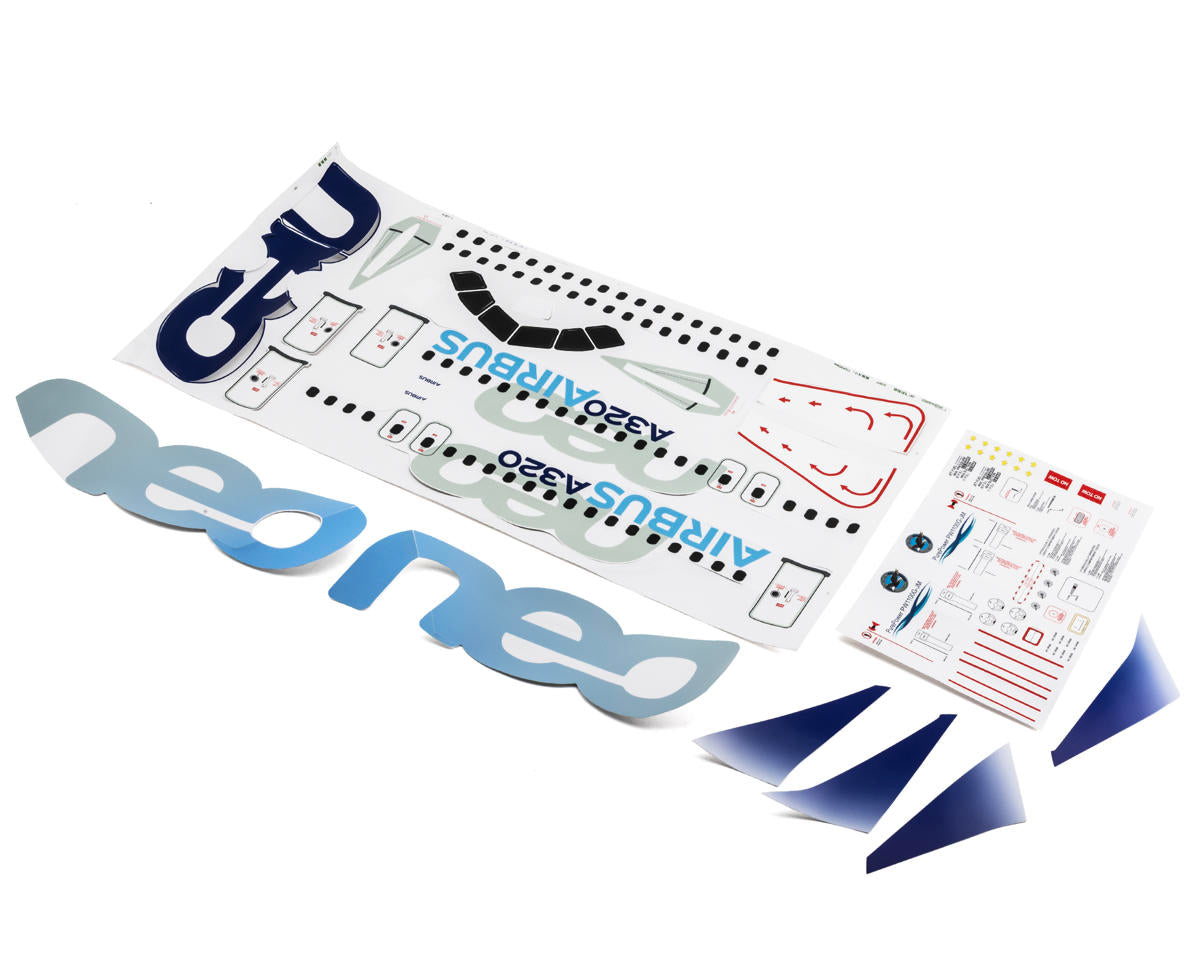 E-Flite Decal Set, Airbus A320neo - EFL-2553