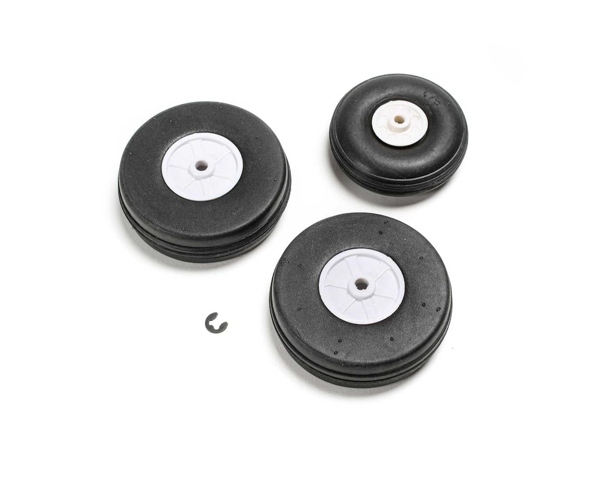 EFL01183 E-Flite Wheel Set, A-10 Thunderbolt II 64mm EDF E-FLITE